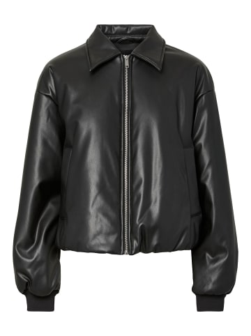 Pieces Bomberjacke in Black