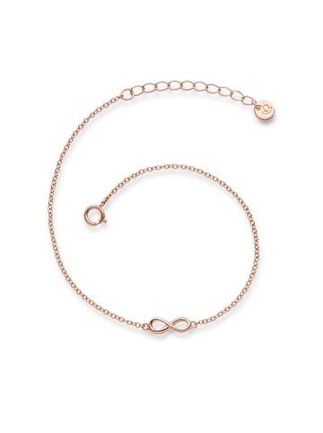 Glanzstücke München Armband Infinity aus Sterling Silber in roségold