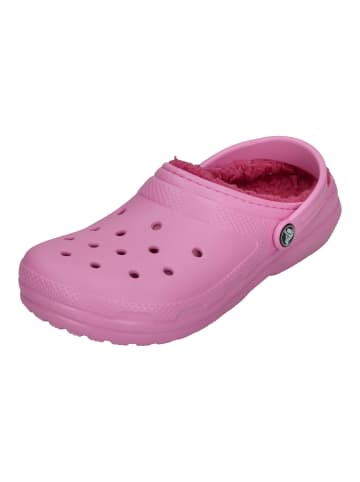 Crocs Hausschuhe Classic Lined Clog in rosa