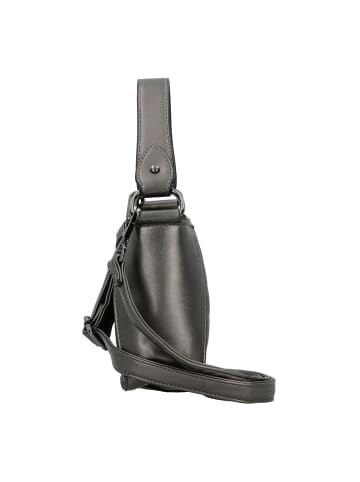 Gabor Benira Schultertasche S 24 cm in metallic grey