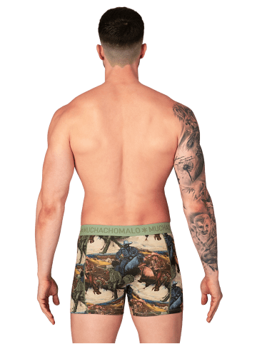 Muchachomalo 2er-Set: Boxershort in Mehrfarbig - für Herren