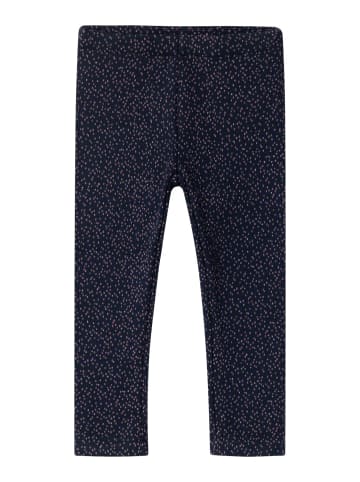 name it Thermo-Leggings in dark sapphire DOT AOP