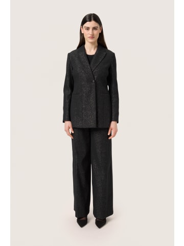Soaked in Luxury Blazer SLCahlina Slim fit in Gun Metal