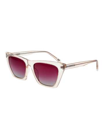 Skechers Damen Sonnenbrillen Katzenauge Koralle