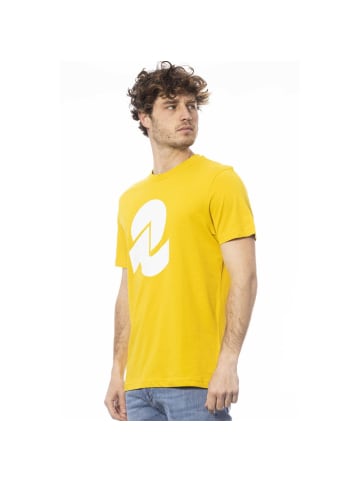 Invicta Gelb Baumwolle Herren T-Shirt