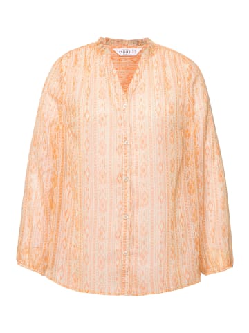 Studio Untold Bluse in kaki-orange