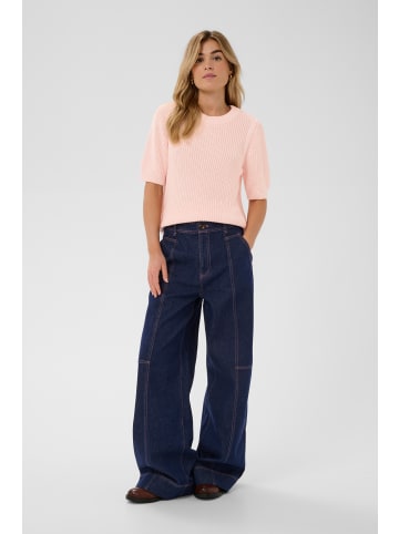 SAINT TROPEZ Strickpullover PiliaSZ Gerade Passform in Chalk Pink