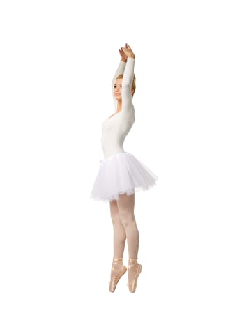 tectake Ballettrock, Tutu aus 3-lagigen Tüll, Angenehm dank Gummizug