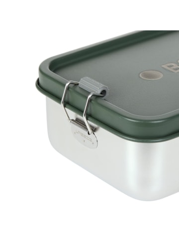 Lässig Lässig Brotdose Kinder - Edelstahl Lunchbox BOLD, dark olive