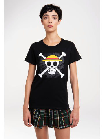 Logoshirt T-Shirt One Piece - Skull in schwarz