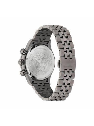 Versace Analoguhr für Herren in silber