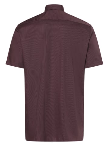 OLYMP  Hemd in aubergine