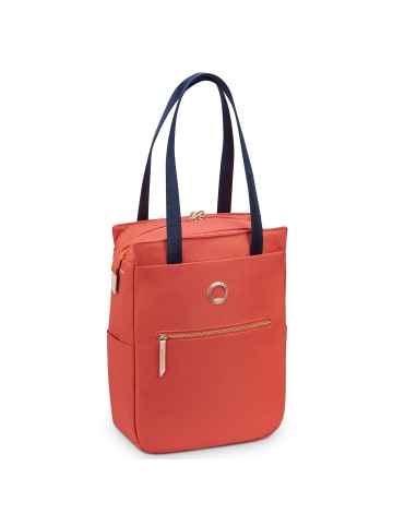 Delsey Securstyle Schultertasche 40 cm Laptopfach in terracotta