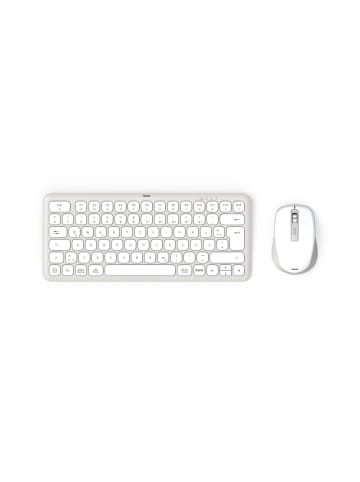 Hama WKM-500, QWERTZ in Weiß