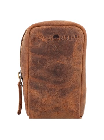 Greenburry Vintage Fahrradtasche S Leder 8 cm in brown