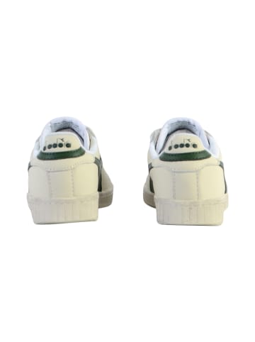 Diadora Game Low Waxed Sneaker aus Leder Weiß