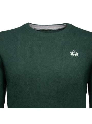 La Martina Pullover XMS012 XT in dunkelgruen