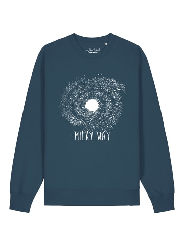 wat? Apparel Sweatshirt Milky way in Petrol