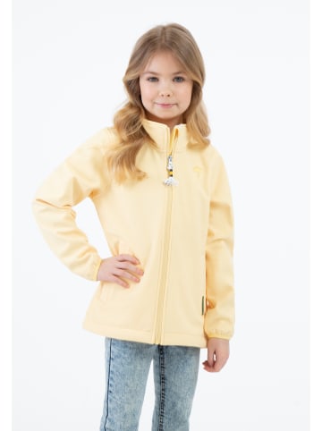 Schmuddelwedda Mädchen Softshelljacke - Recyceltes Material in Vanille-280