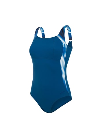 Speedo Badeanzug LunaLustre Brustunterstützung in Blau