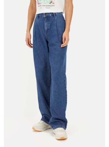Camel Active Loose Fit Denim aus reiner Baumwolle in Mid Blue Used