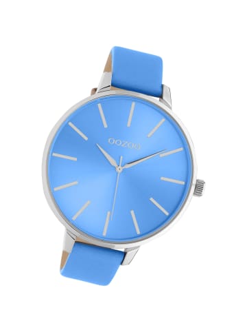 Oozoo Armbanduhr Oozoo Timepieces blau extra groß (ca. 48mm)