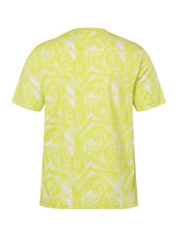 Men Plus Kurzarm T-Shirt in limegrün