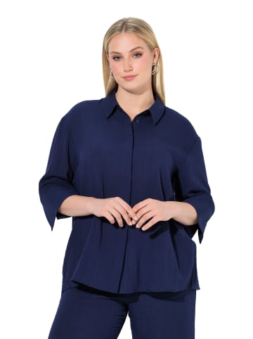 Ulla Popken Hemdbluse in classic marine