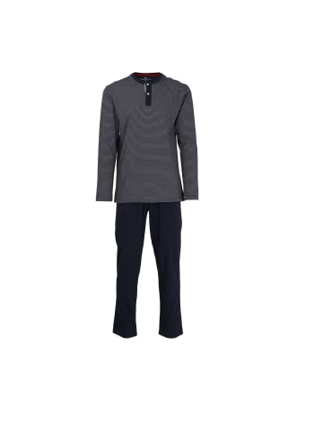 Tom Tailor Pyjama Nebraska in blau-dunkel-Ringel