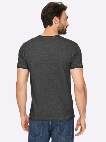 WITT WEIDEN Kurzarm-Shirt in graphit-bedruckt