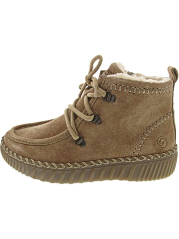 remonte Schnürstiefel Beige