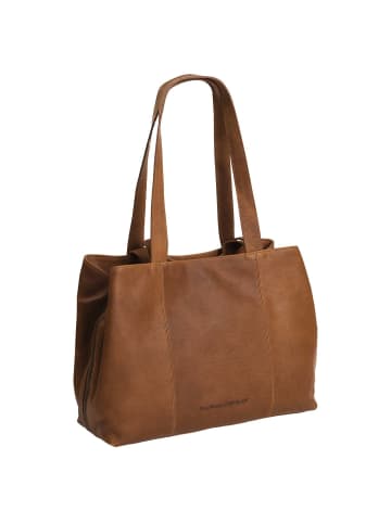 The Chesterfield Brand Gail - Shopper Leder 36.5 cm (black) in cognac