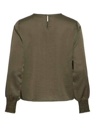 Vila Oberteil mit langen Ärmeln in Dusty Olive