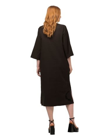 Ulla Popken Midikleid in pinienbraun