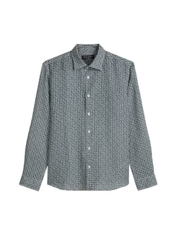 Marc O'Polo Leinenhemd regular in Bright Blue