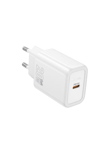 HOCO Ladegerät N60 USB-C PD QC 20W Schnellladen Weiß