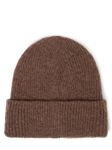 Marie Lund Mütze in mocca - 0025