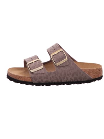 Birkenstock Pantoletten Arizona BS in Leo Gray Taupe