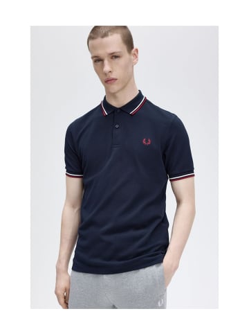 Fred Perry Poloshirts in Schwarz