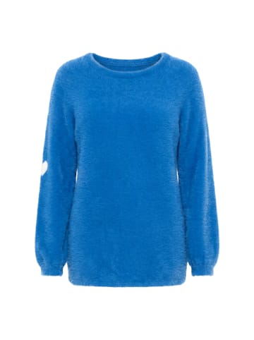 Angel of Style Pullover in blau