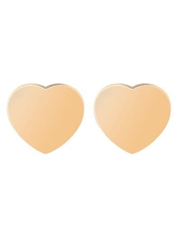 Adeliás Damen Ohrringe – Ohrstecker aus Edelstahl in gold