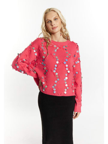 IZIA Damen Pullover in Pink