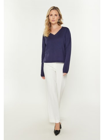 usha BLACK LABEL Women Sweater in navy