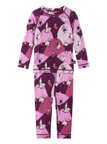 Reima Thermo Set " Funktionsunterwäsche Moomin Trivsam " in Pink