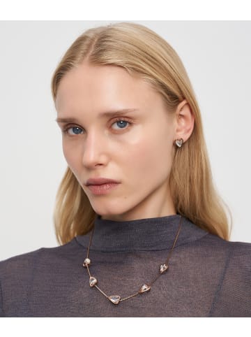 LIEBESKIND BERLIN Kette Halskette - Glass Heart in roségold