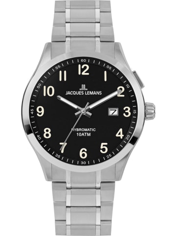 Jacques Lemans Uhr in Schwarz