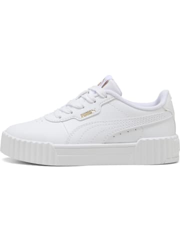 Puma Kinder Sneaker "Carina 3.0 PS" in Weiß