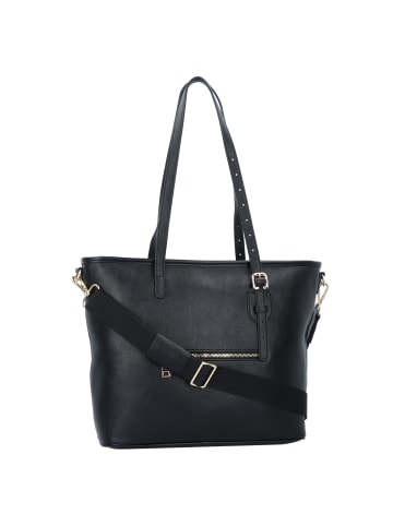 Seidenfelt Heby Shopper Tasche 43 cm in black-gold