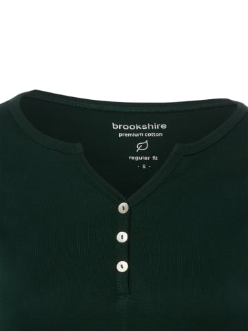 brookshire Langarmshirt in tanne