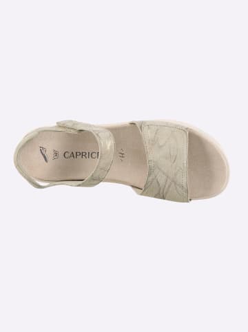 Caprice Sandalette in beige-gemustert